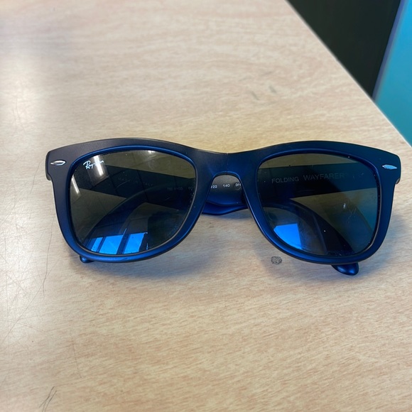 Ray Ban sunglasses folding wayfarer - Picture 1 of 3
